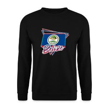 Belize - Unisex Pullover - Schwarz - Vorne - Alina (178cm) & Michal (187cm)
