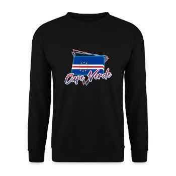 Cap-Vert - Sweat-shirt Unisexe - noir - Devant - Alina (178cm) & Michal (187cm)