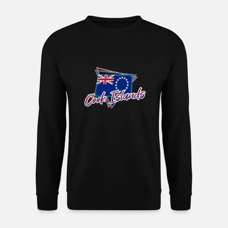 Cookinseln - Unisex Pullover - Schwarz