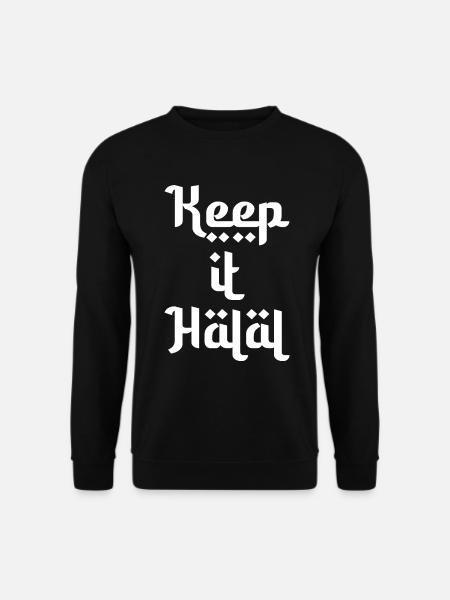 keep it halal gift - Unisex Sweatshirt - black