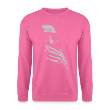 Damen Zigarette klassisches T-Shirt - Unisex Pullover - Pink - Vorne