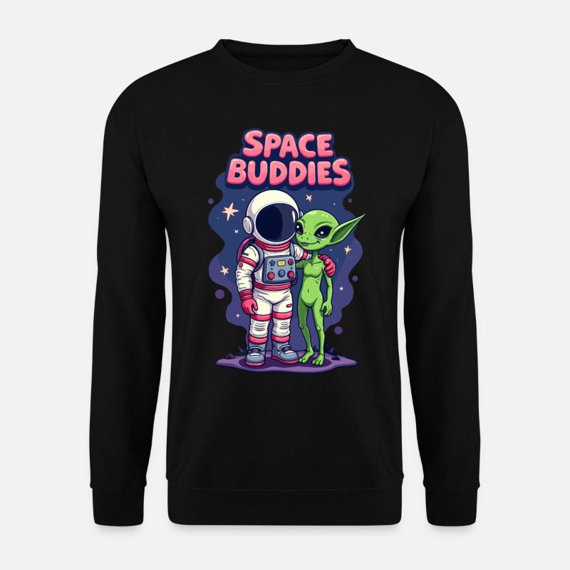 Space Buddies - Unisex Sweatshirt - black