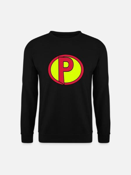 Super, Superheld, Superheldin, Hero, P - Unisex Pullover - Schwarz