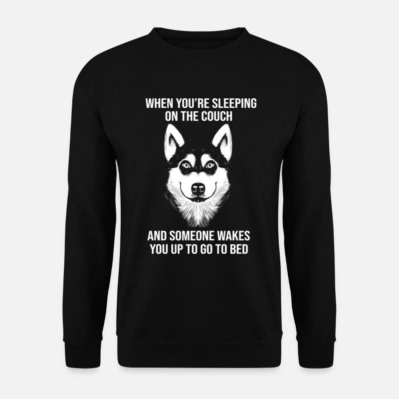 Husky - Unisex Sweatshirt - black