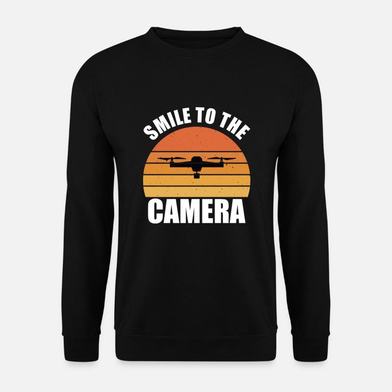 Drone - Camera Drone - Unisex Sweatshirt - black