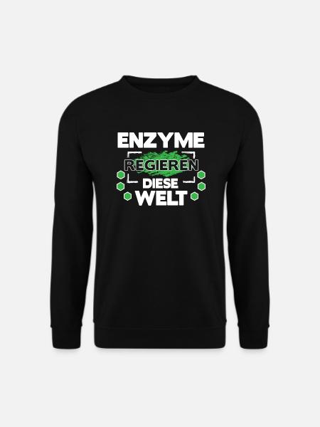Biochemie Biologie Enzyme Biologe Biochemiker - Unisex Pullover - Schwarz