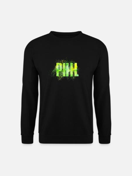 Phil - Unisex Pullover - Schwarz