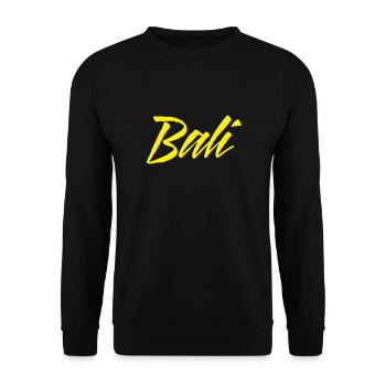 Bali - Unisex Pullover - Schwarz - Vorne - Alina (178cm) & Michal (187cm)