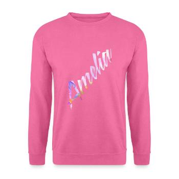 Amelia - Unisex Pullover - Pink - Vorne