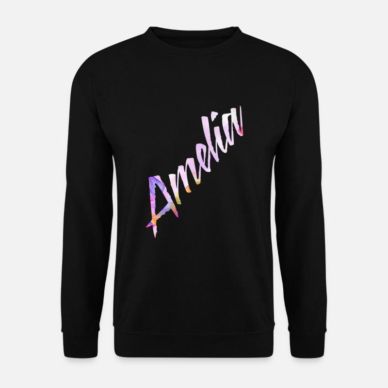 Amelia - Unisex Pullover - Schwarz