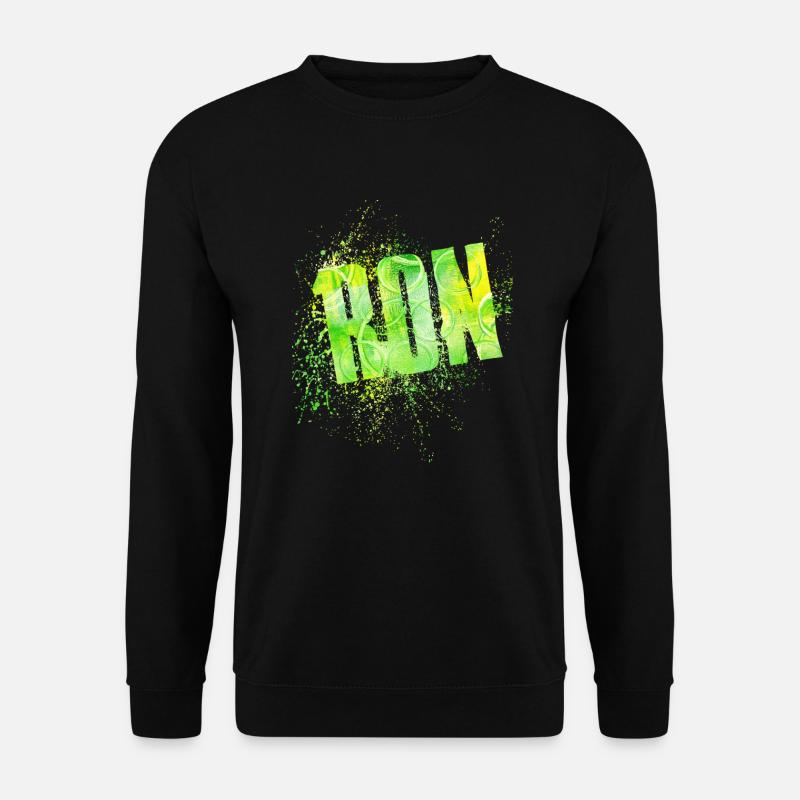 Ron - Unisex Pullover - Schwarz