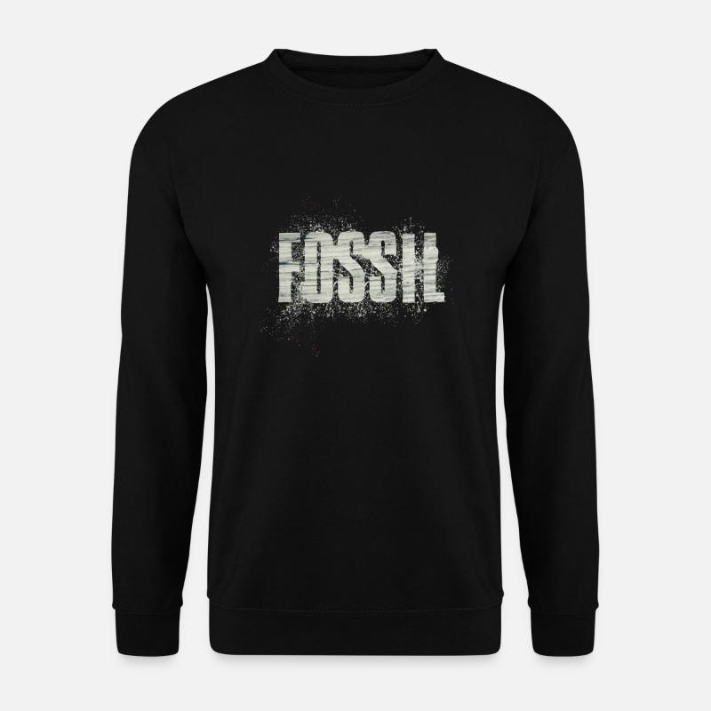Fossil - Unisex Pullover - Schwarz