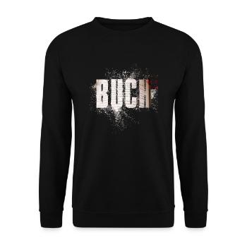 Buch - Unisex Pullover - Schwarz - Vorne - Alina (178cm) & Michal (187cm)