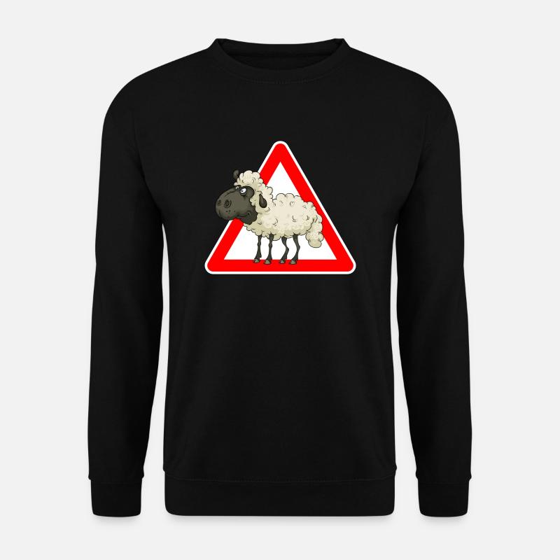 sheep - Unisex Sweatshirt - black