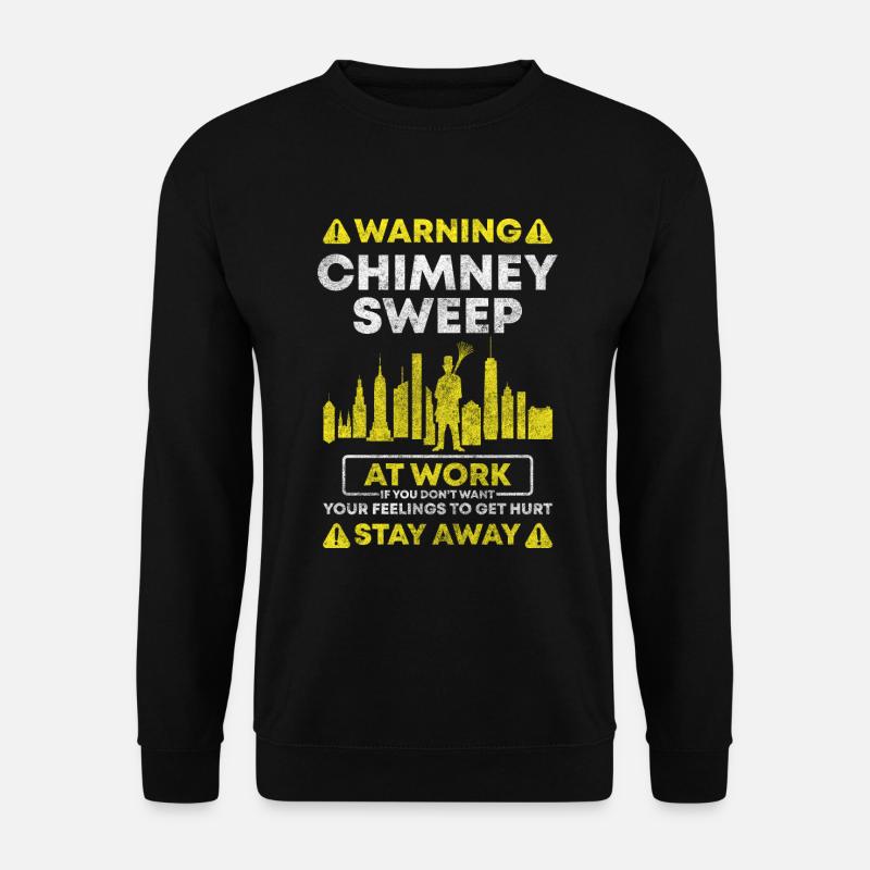 Glücksbringer Handwerk Feger - Unisex Pullover - Schwarz