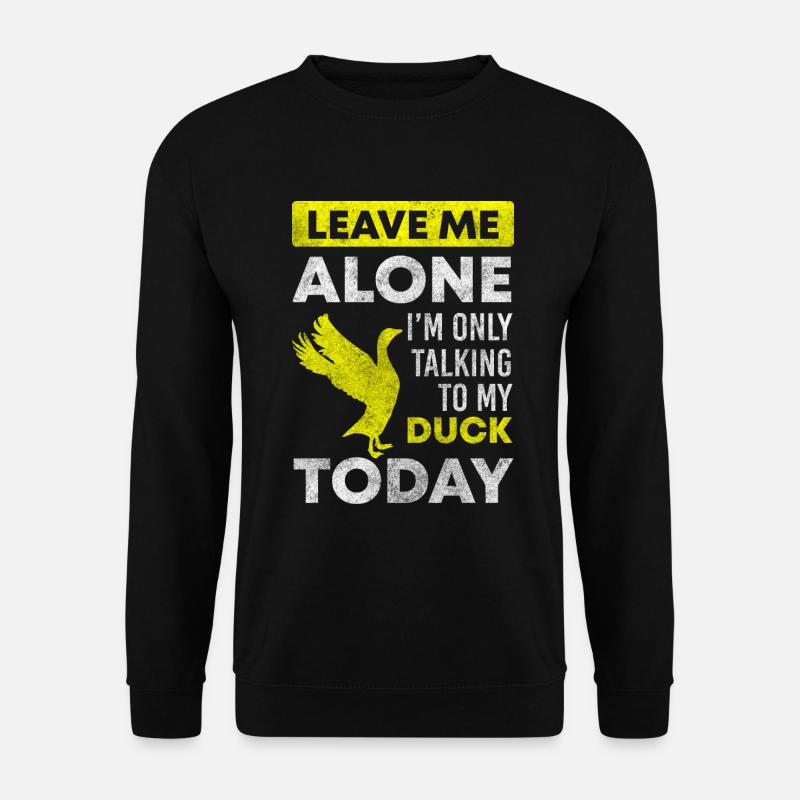 Duck Nature - Unisex Sweatshirt - black