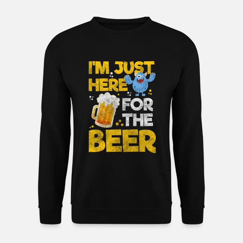 Monster Creature Terrible Disguise - Unisex Sweatshirt - black