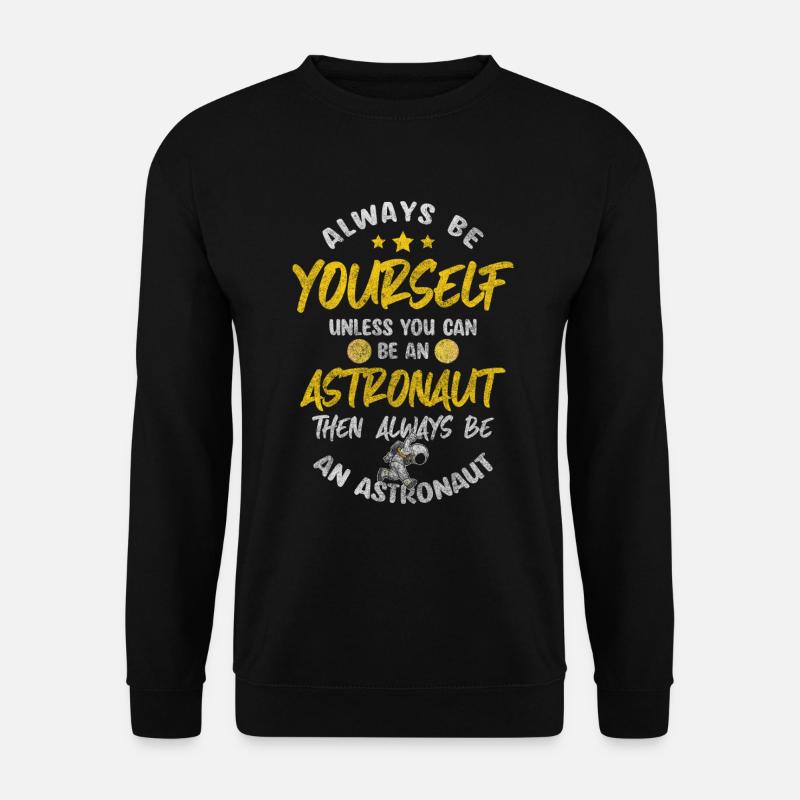 Weltall raumfahrt sterne - Unisex Pullover - Schwarz