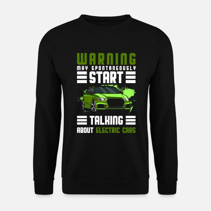 Electromobilité Climatisation Électrique Silent - Sweat-shirt Unisexe - noir