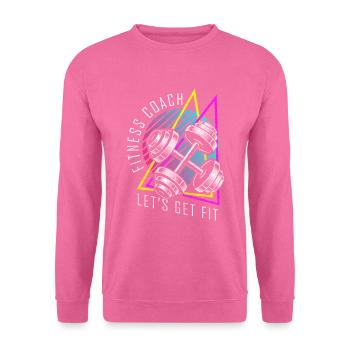 Coach Strength Bench Press - Unisex Sweatshirt - pink - Front