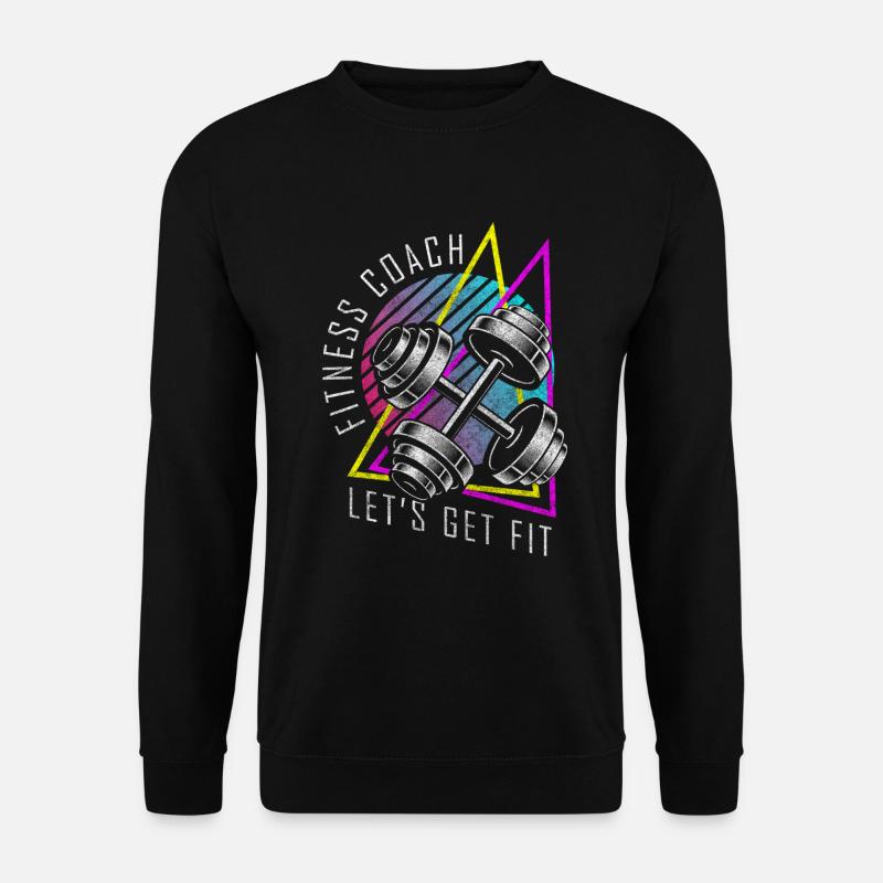 Développé couché de force de l’entraîneur - Sweat-shirt Unisexe - noir
