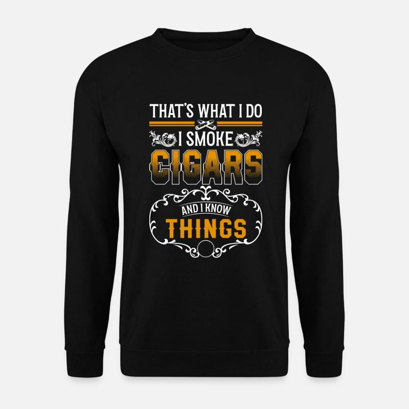 Tabac Cigare Cant Drogue - Sweat-shirt Unisexe - noir