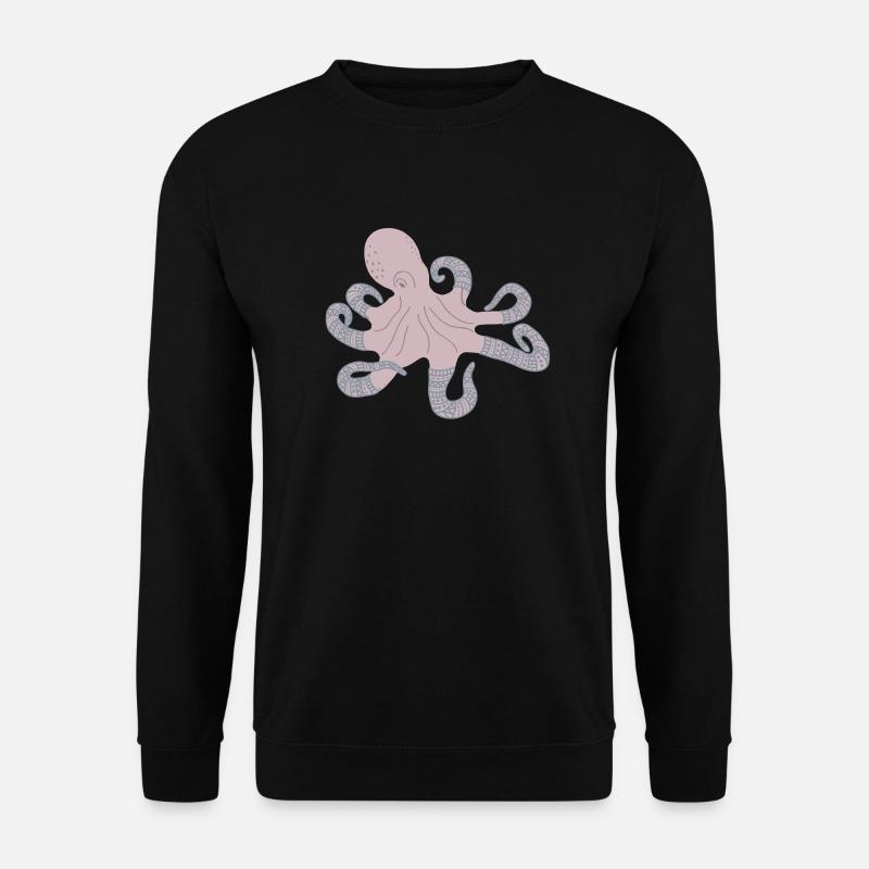 ARCTIC OCTOPUS - Unisex Pullover - Schwarz