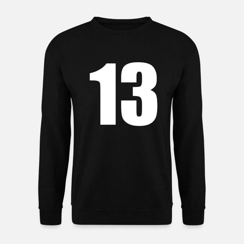 13 - Unisex Sweatshirt - black
