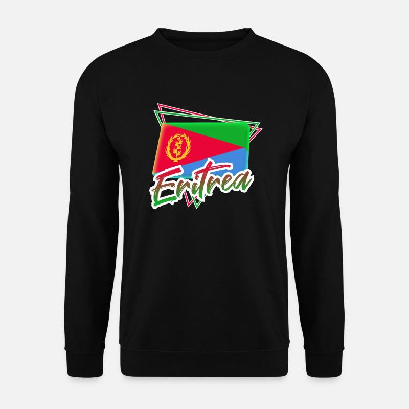 Eritrea - Unisex Pullover - Schwarz
