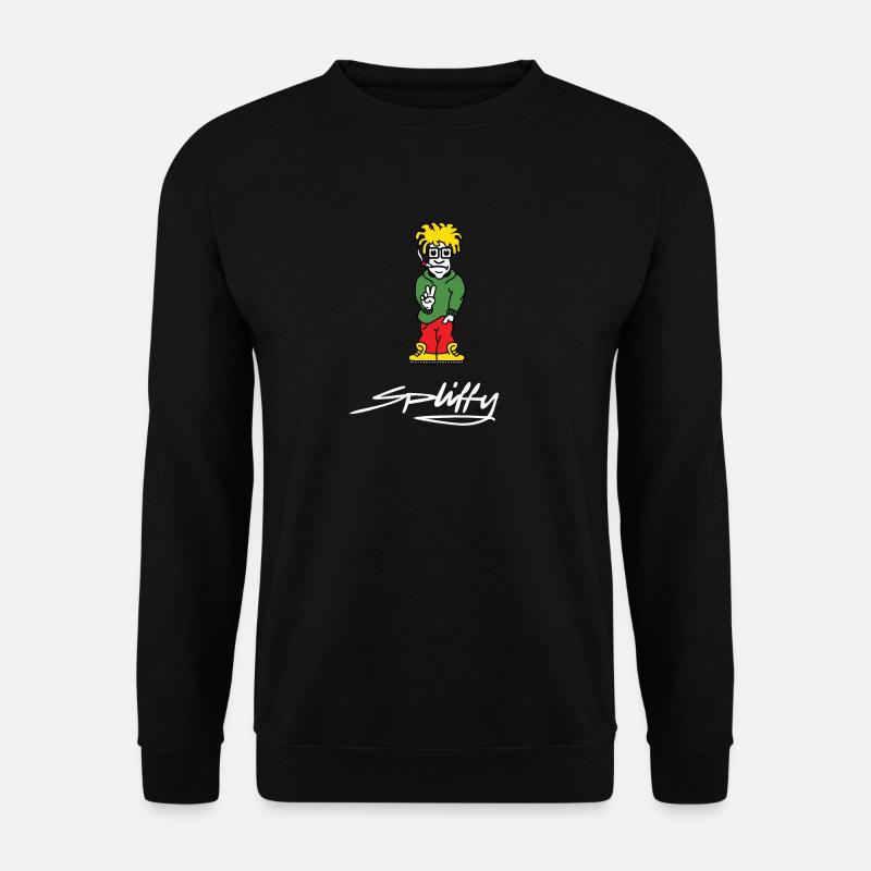 spliffy - Unisex Pullover - Schwarz