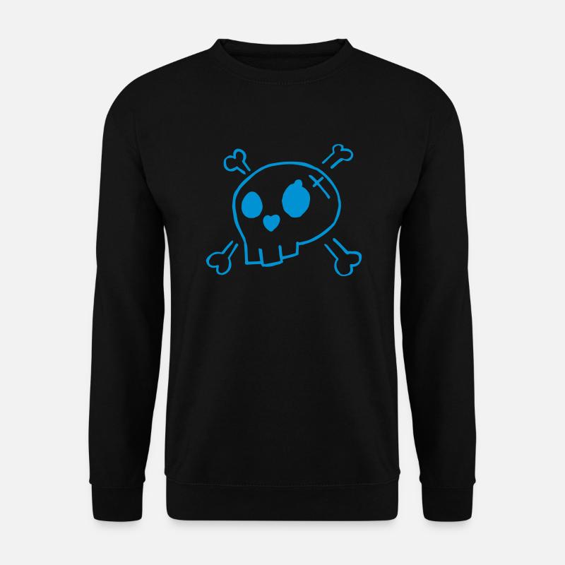 skully - Unisex Sweatshirt - black