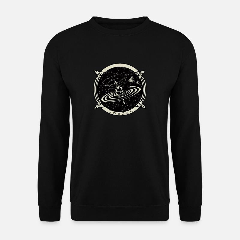LOGO qwazar 2 - Unisex Pullover - Schwarz