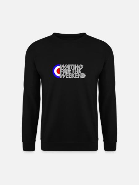 Waiting for the weekend - Unisex Sweatshirt - black