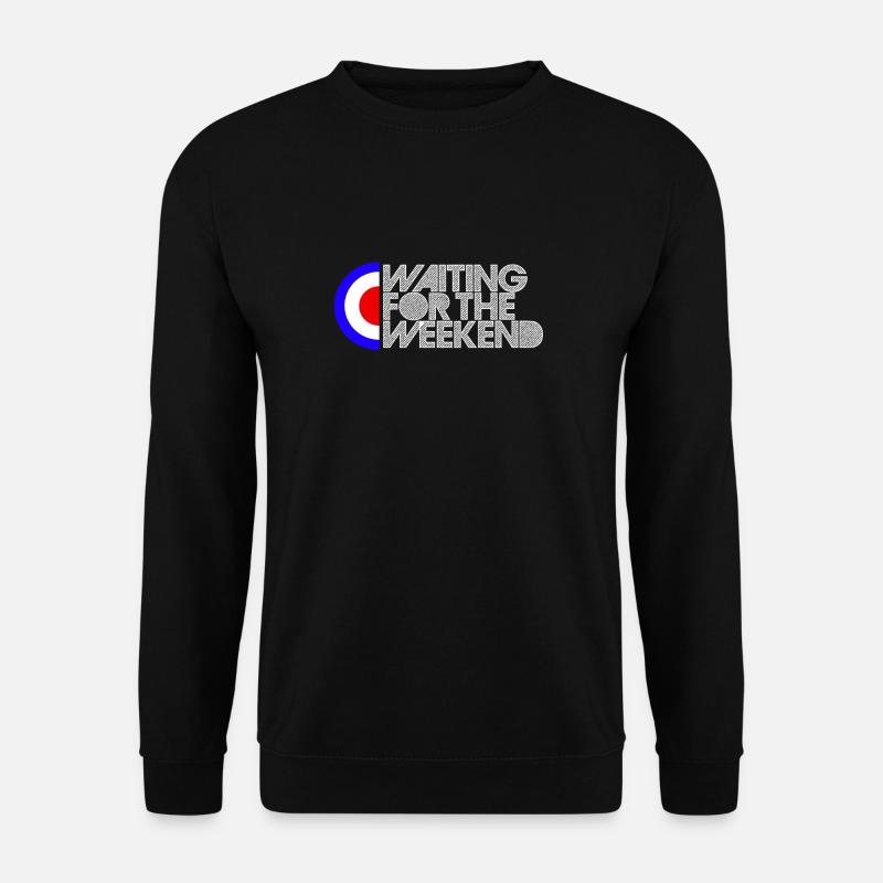 Waiting for the weekend - Unisex Sweatshirt - black