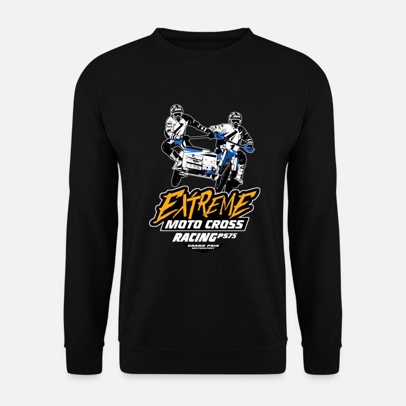 Sidecarcross - Seitenwagen Moto Cross - Unisex Pullover - Schwarz