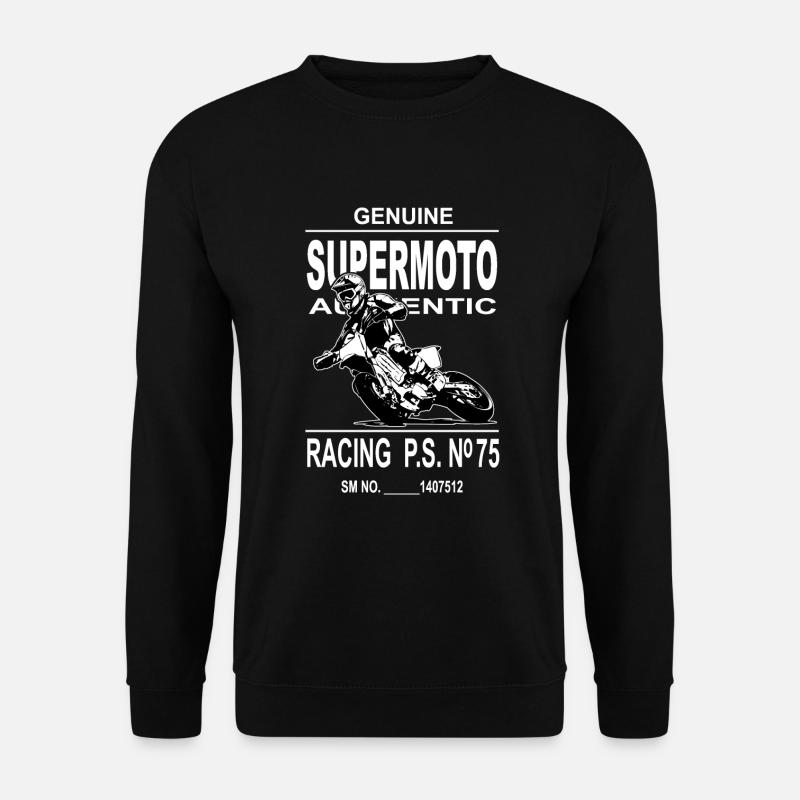 Supermoto - Unisex Pullover - Schwarz