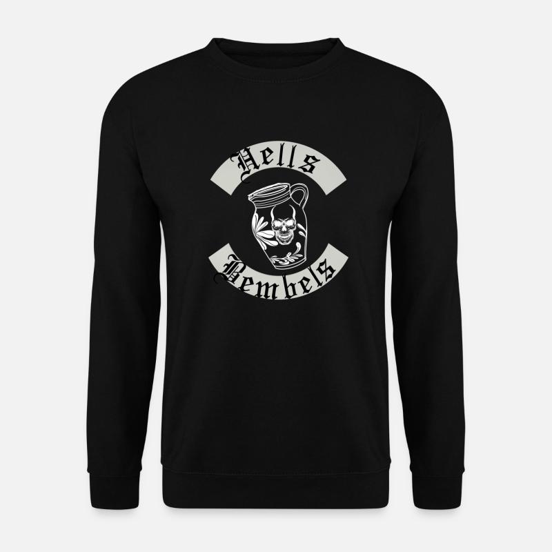 Hells Bempels Club Design - Unisex Pullover - Schwarz