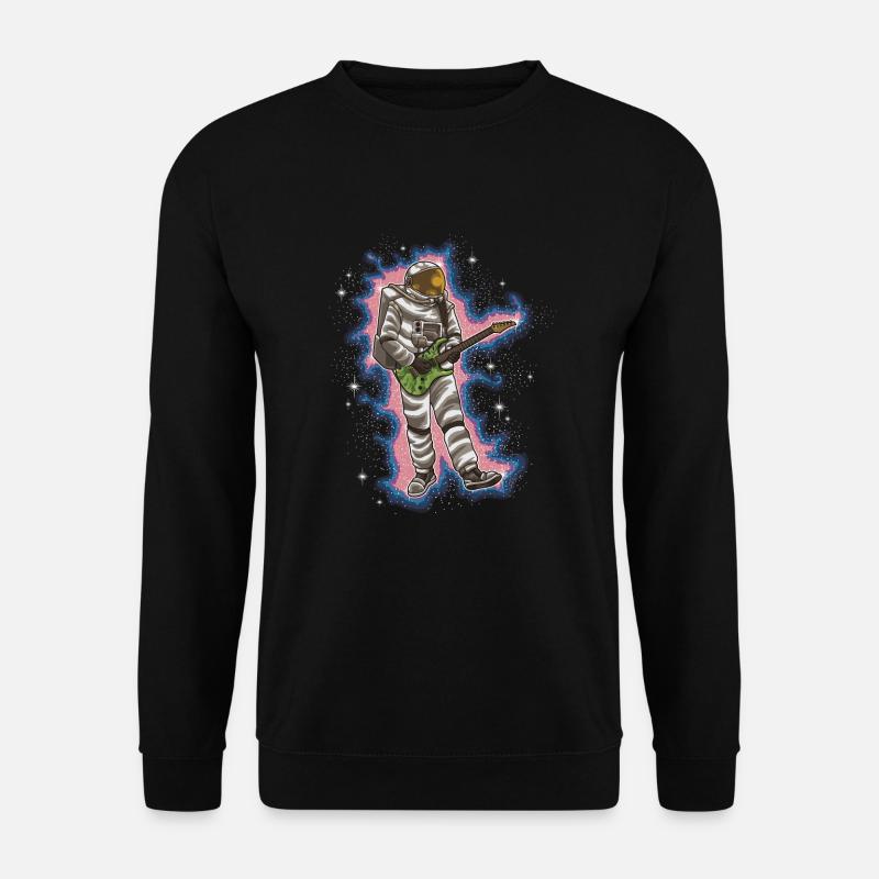 Guitariste astronaute - Guitare spatiale - Sweat-shirt Unisexe - noir