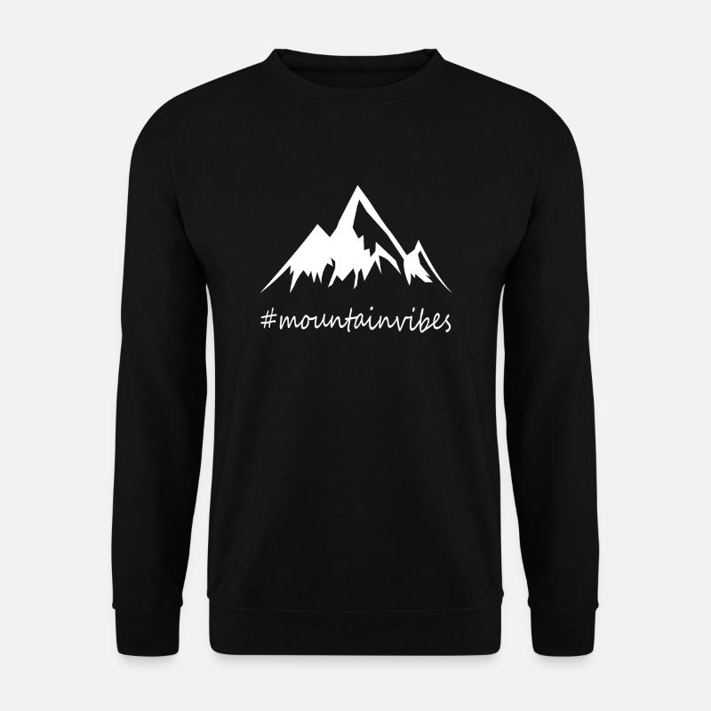 mountains - Unisex Sweatshirt - black