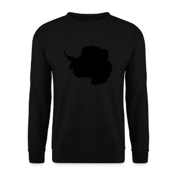 Antarctica - Unisex Sweatshirt - black - Front - Alina (178cm) & Michal (187cm)