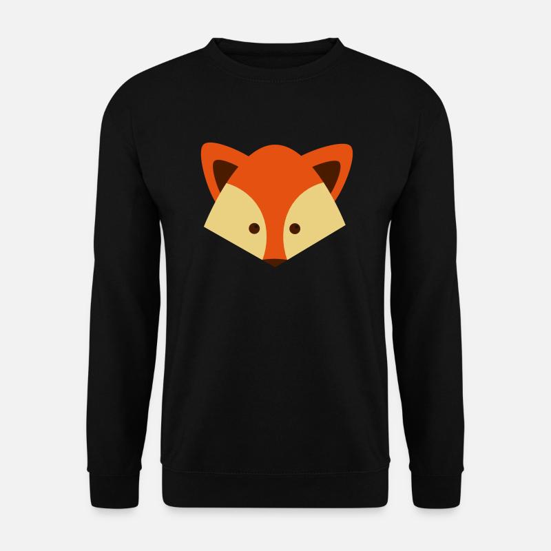 Süßer Fuchs - Unisex Pullover - Schwarz
