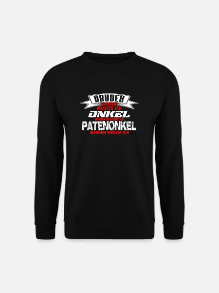 Bruder_Onkel-Patenonkel - Unisex Pullover - Schwarz