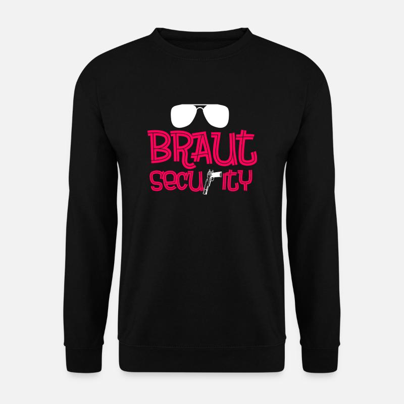 Bride security - Unisex Sweatshirt - black
