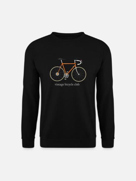 Vintage Fahrrad-Club - Unisex Pullover - Schwarz