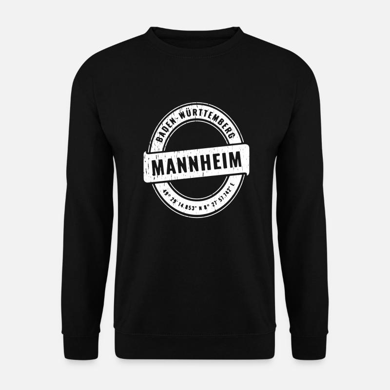 Mannheim - Unisex Pullover - Schwarz