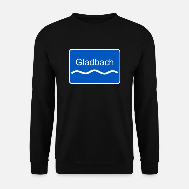 Gladbach river - Unisex Sweatshirt - black