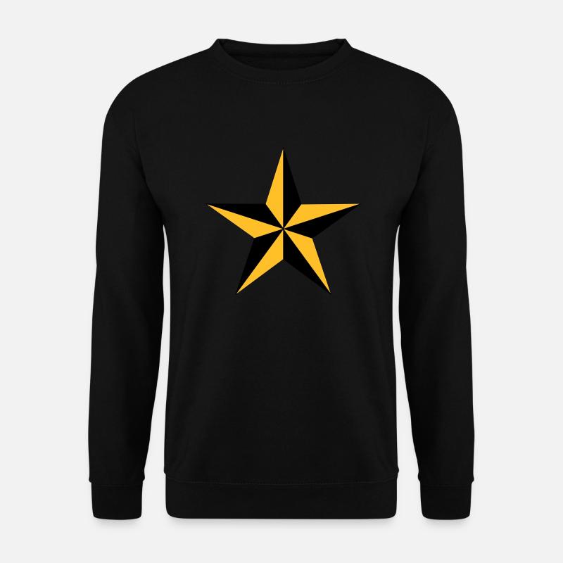 Nautical Star - Unisex Sweatshirt - black