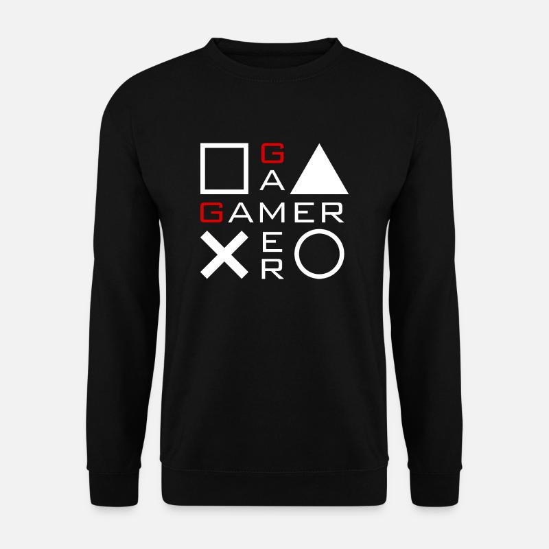 Gamer - Unisex Pullover - Schwarz
