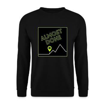 Randonnée - Presque terminé - Sweat-shirt Unisexe - noir - Devant - Alina (178cm) & Michal (187cm)