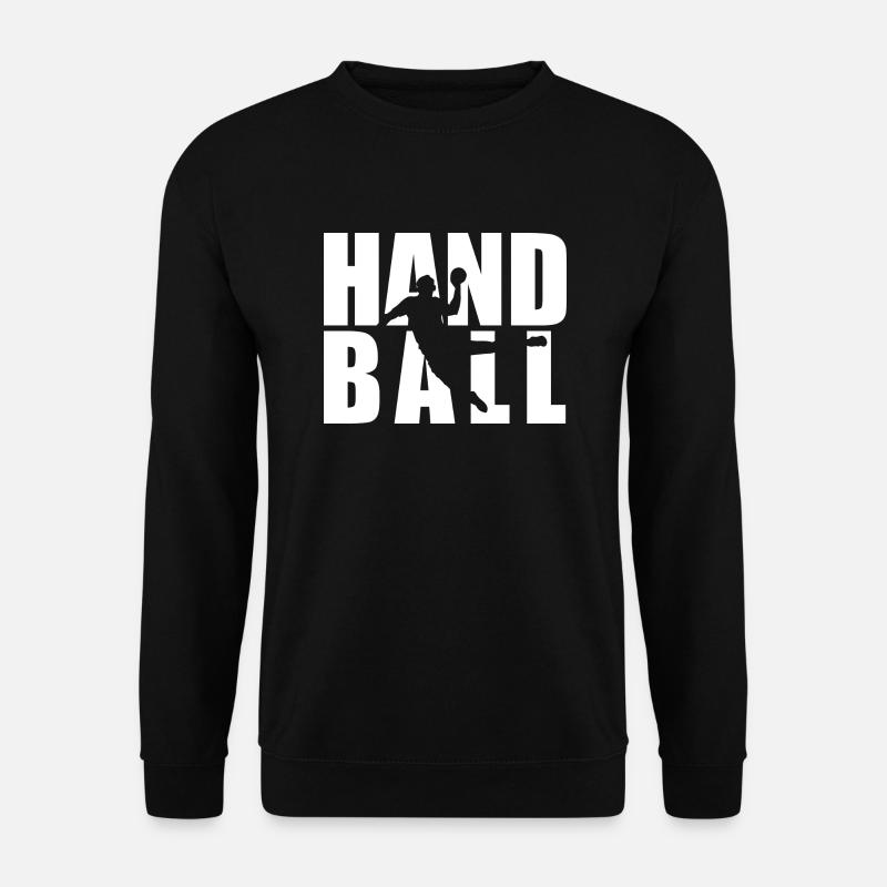 Handball Block Mann - Unisex Pullover - Schwarz
